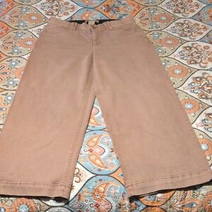 Democracy Tan Wide Leg Pants Sz 8